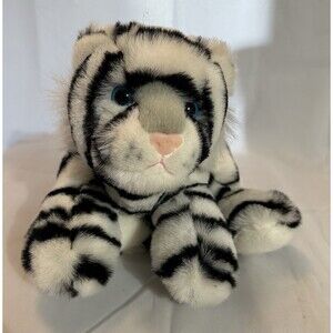Aurora White Tiger Blue Eyes Plush Toy  Stuffed Animal Plushy 12”